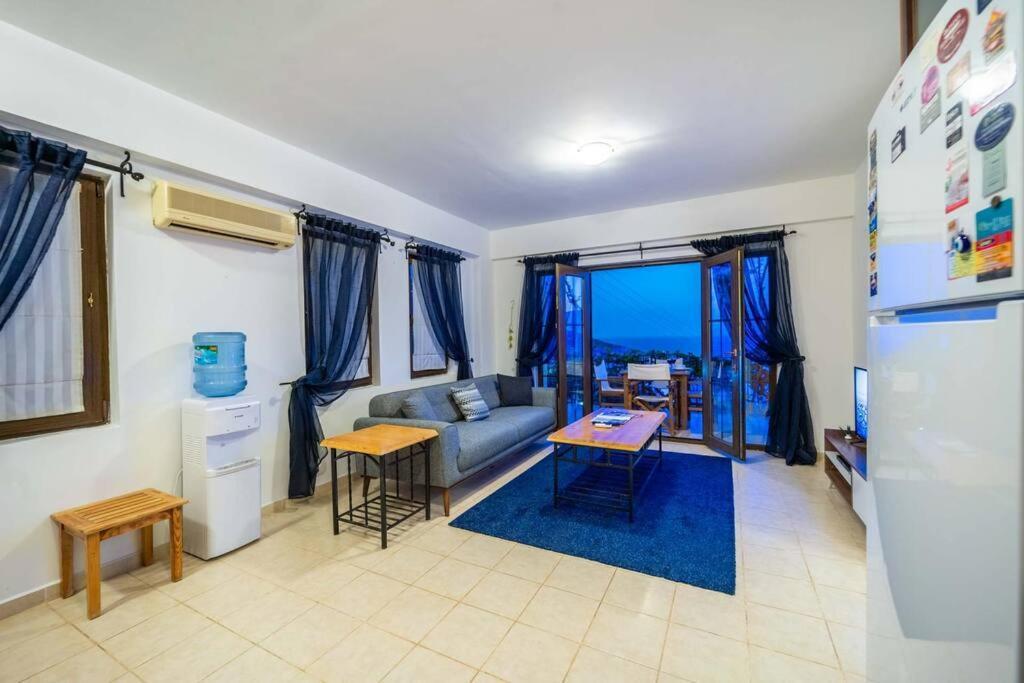 Azure Apartment With Sea View In Kalkan Bagian luar foto