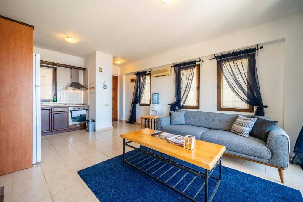 Azure Apartment With Sea View In Kalkan Bagian luar foto