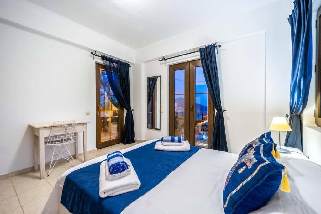 Azure Apartment With Sea View In Kalkan Bagian luar foto