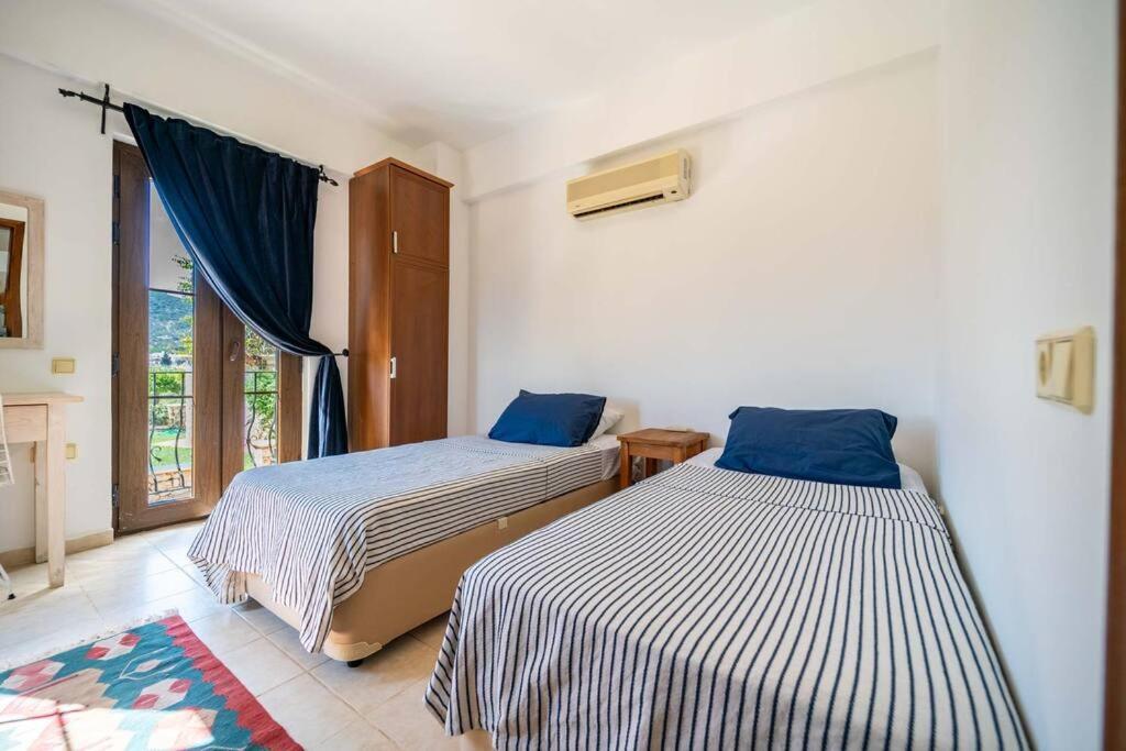 Azure Apartment With Sea View In Kalkan Bagian luar foto