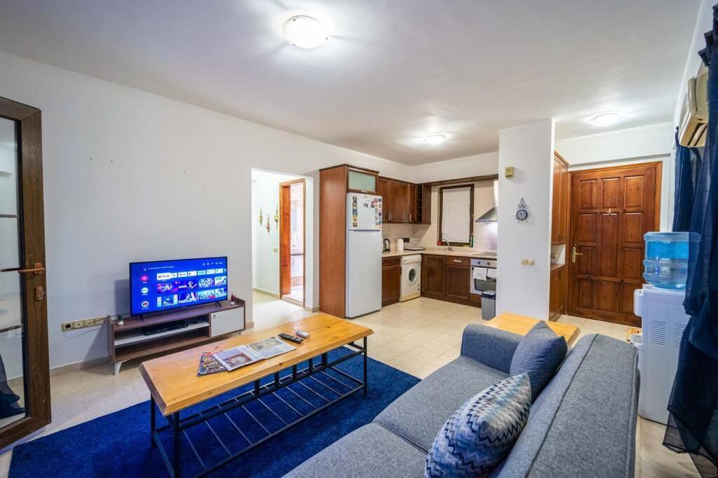 Azure Apartment With Sea View In Kalkan Bagian luar foto