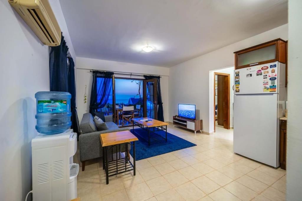 Azure Apartment With Sea View In Kalkan Bagian luar foto
